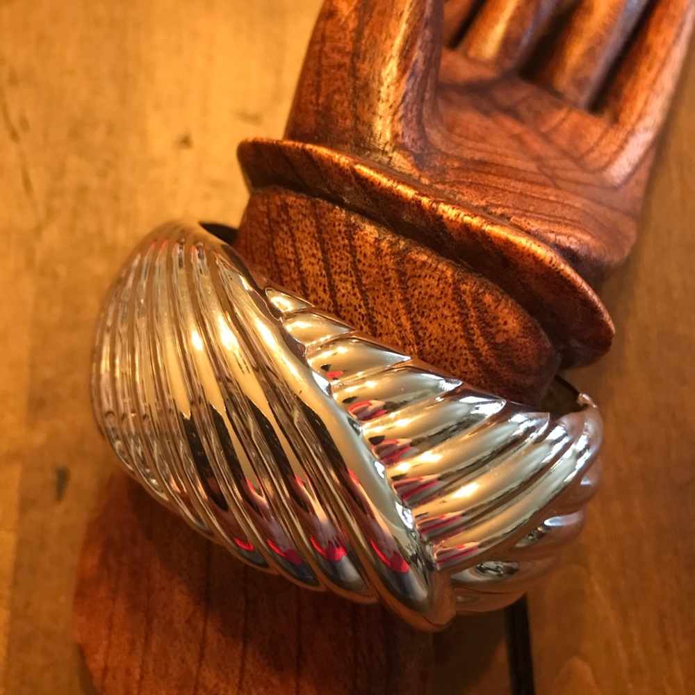 Silver Bangle Bracelet